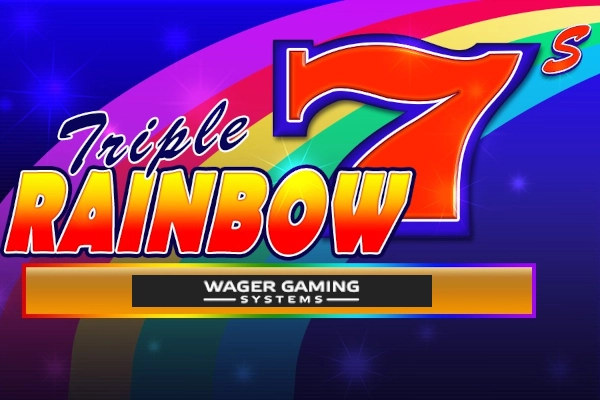 Triple Rainbow 7's slot by WGS