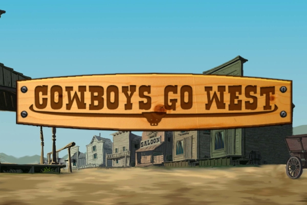 Cowboys Go West slot by WorldMatch