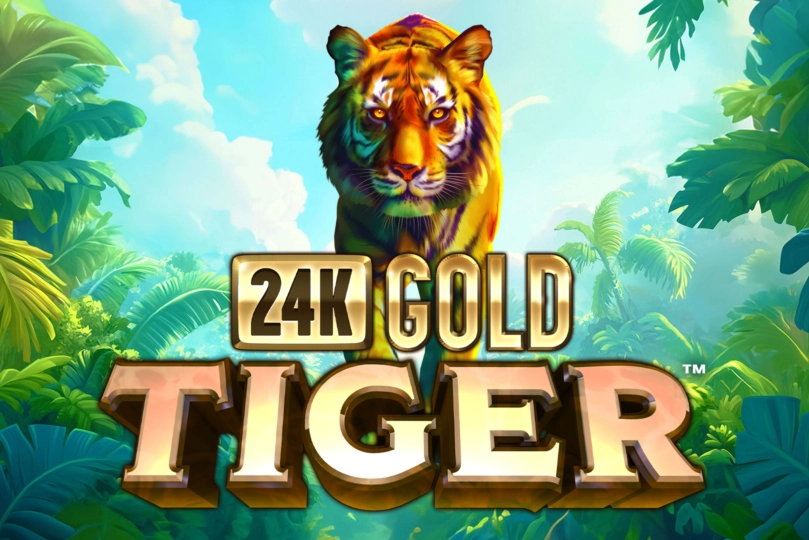 24K Gold Tiger slot by Hot Rise Games - 96.11% RTP