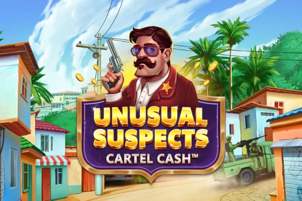 Unusual Suspects Cartel Cash slot by Northern Lights Gaming - 96.09% RTP