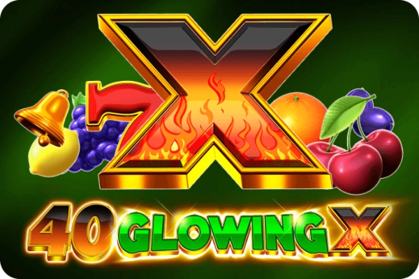 40 Glowing X slot by Excellent Reel