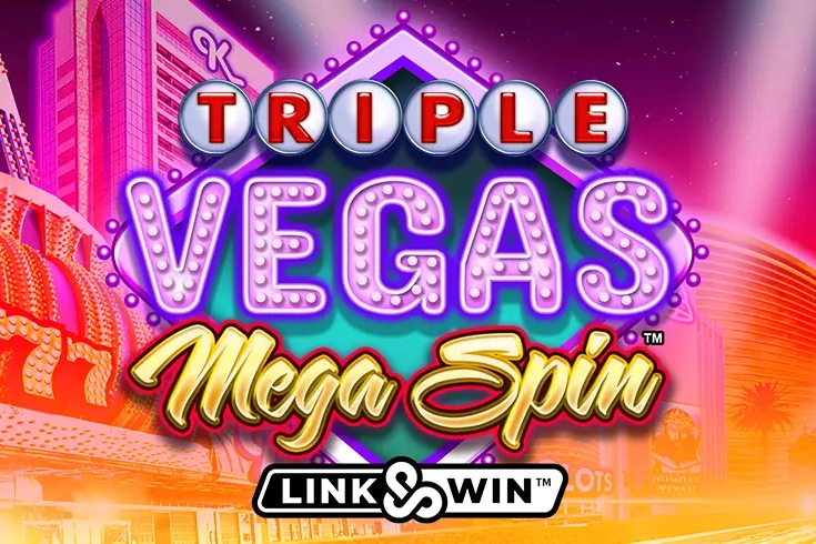 Triple Vegas Mega Spin slot by High Limit Studio - 96.01% RTP