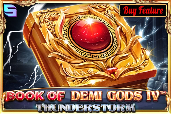 Book of Demi Gods IV Thunderstorm slot by Spinomenal