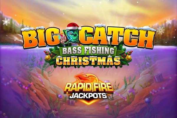 Big Catch Bass Fishing Christmas Rapid Fire Jackpots slot by Blueprint Gaming - 94% RTP