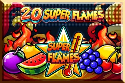 20 Super Flames slot by Tiptop - 96% RTP