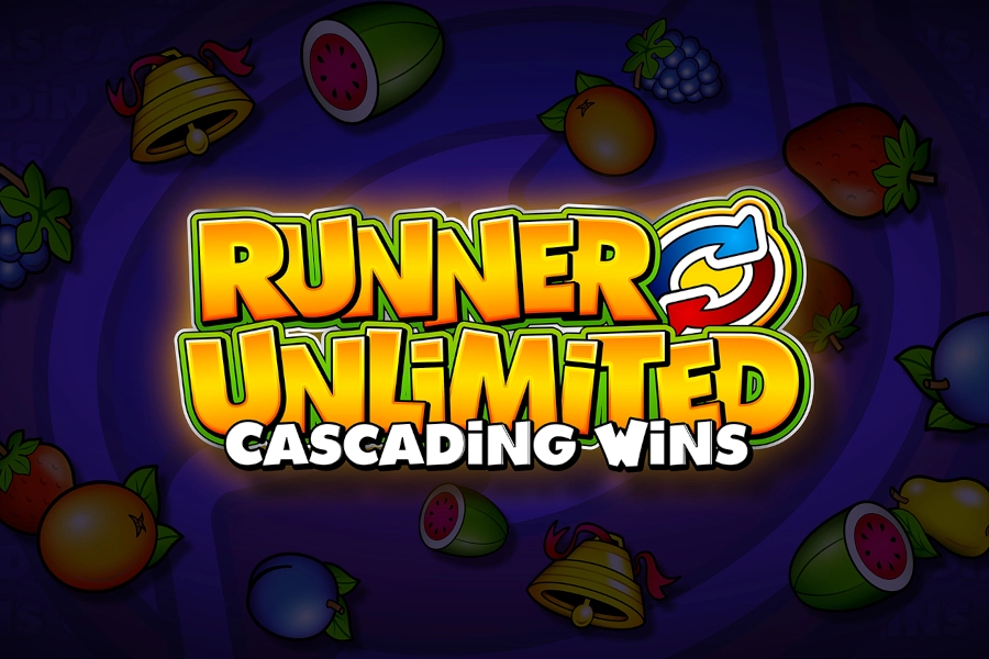 Runner Unlimited Cascading Wins slot by Greentube