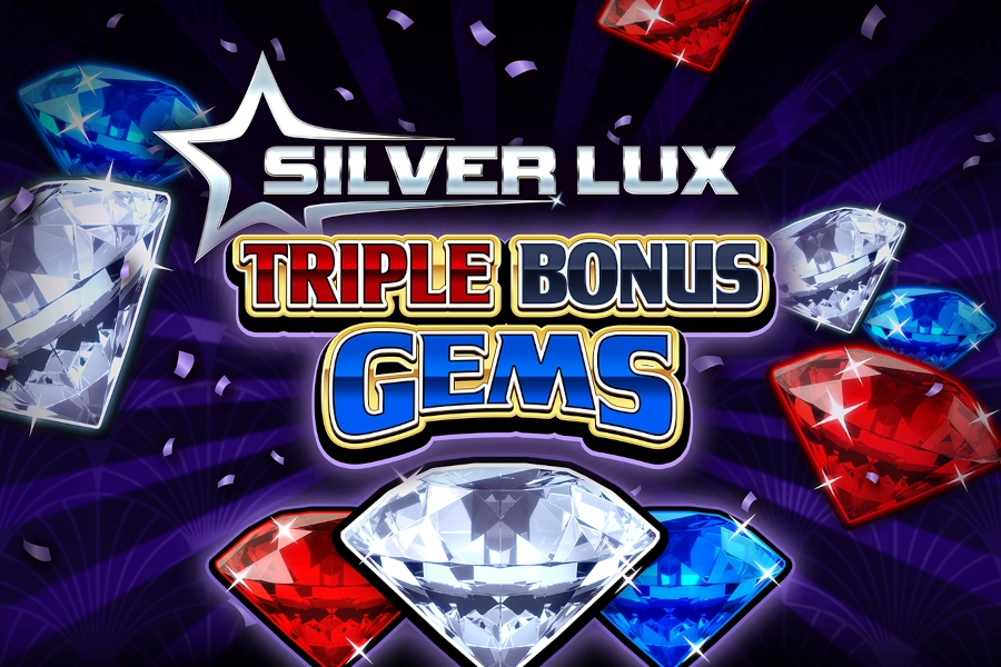 Silver Lux Triple Bonus Gems slot by Greentube