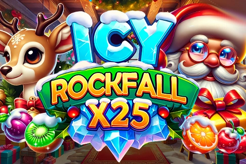 Icy Rockfall X25 slot by Mascot Gaming - 94.8% RTP