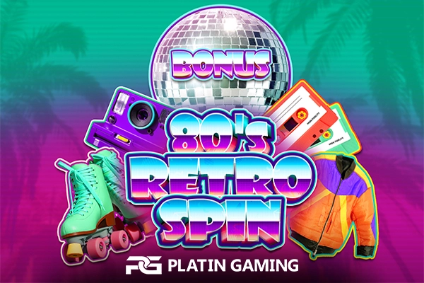 80's Retro Spin slot by Platin Gaming
