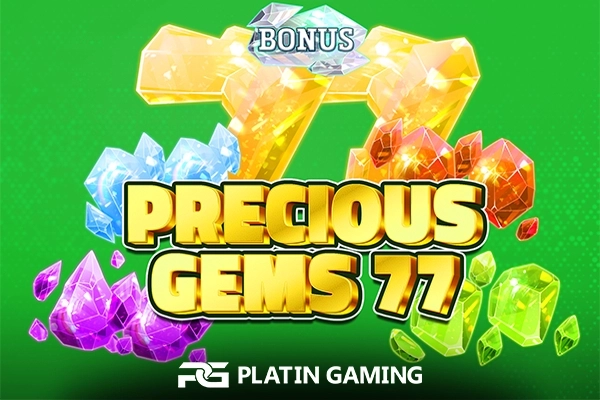 Precious Gems 77 slot by Platin Gaming