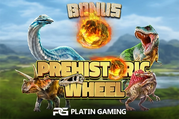 Prehistoric Wheel slot by Platin Gaming