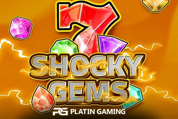 Shocky Gems slot by Platin Gaming