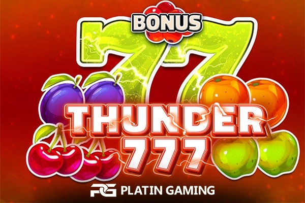 Thunder 777 slot by Platin Gaming