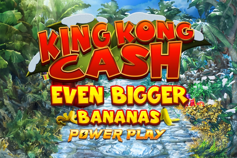 King Kong Cash Even Bigger Bananas Power Play slot by Blueprint Gaming - 93% RTP