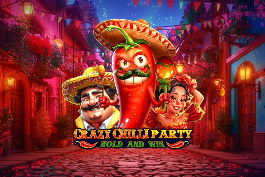 Crazy Chilli Party slot by Playzia