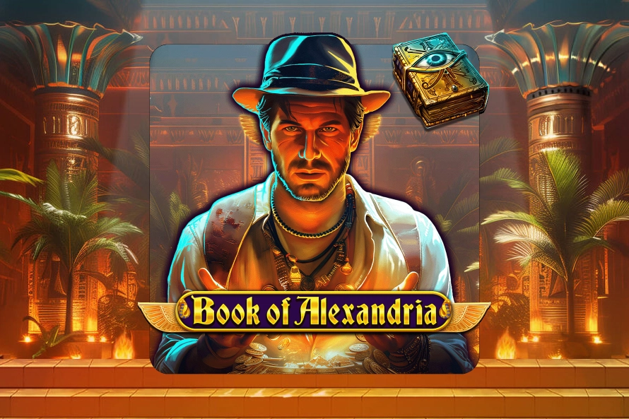 Book of Alexandria slot by Playzia