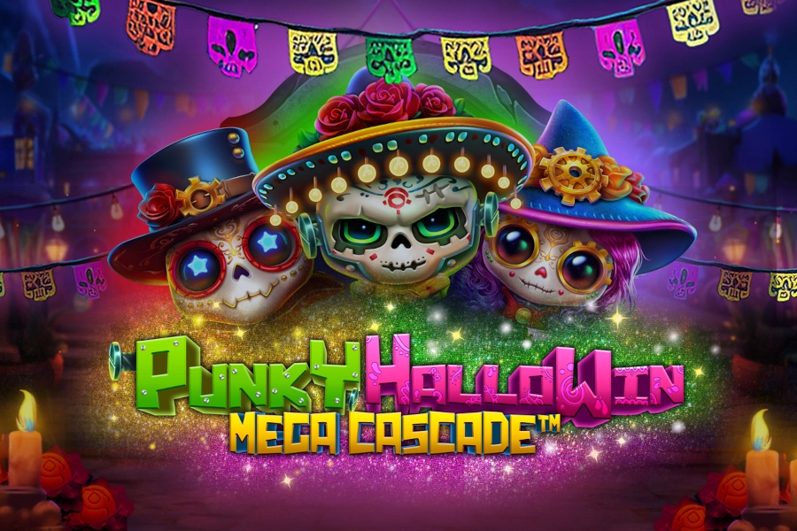 Punky HalloWin Mega Cascade slot by RTG - 96% RTP