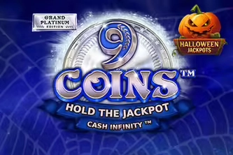 9 Coins Grand Platinum Edition Halloween Jackpot slot by Wazdan - 94.14% RTP