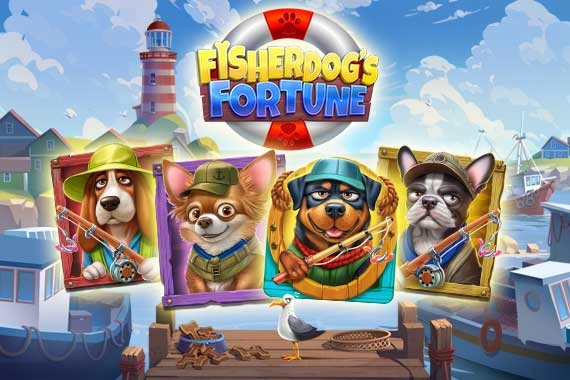 Fisherdog's Fortune slot by Armadillo Studios - 96% RTP