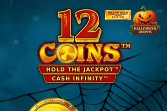 12 Coins Grand Gold Edition Halloween Jackpots slot by Wazdan - 94.17% RTP