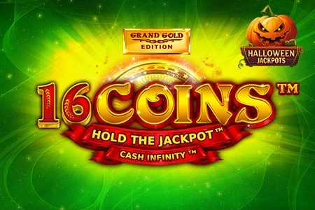 16 Coins Grand Gold Edition Halloween Jackpots slot by Wazdan - 94.15% RTP