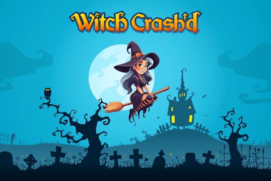 Witch Crash'd slot by CG Games