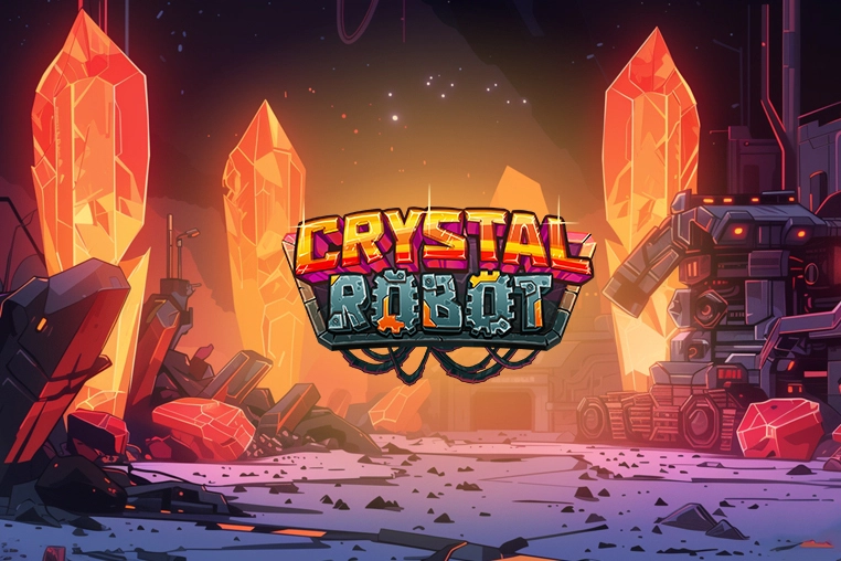 Crystal Robot slot by Backseat Gaming - 96.28% RTP