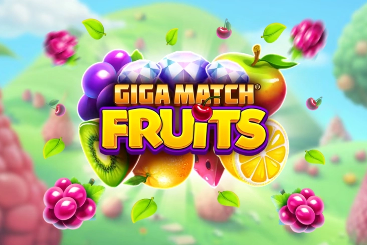 Giga Match Fruits slot by RubyPlay - 96.3% RTP