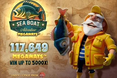 Sea Boat Adventure Megaways slot by Max Win Gaming - 96.08% RTP