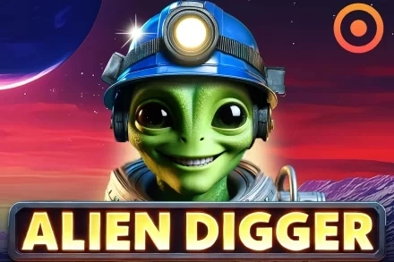 Alien Digger slot by Onlyplay - 95.5% RTP