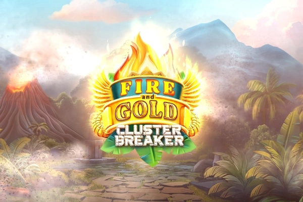 Fire and Gold Cluster Breaker slot by Stakelogic