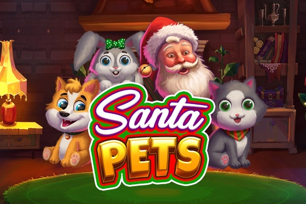 Santa Pets slot by Swintt