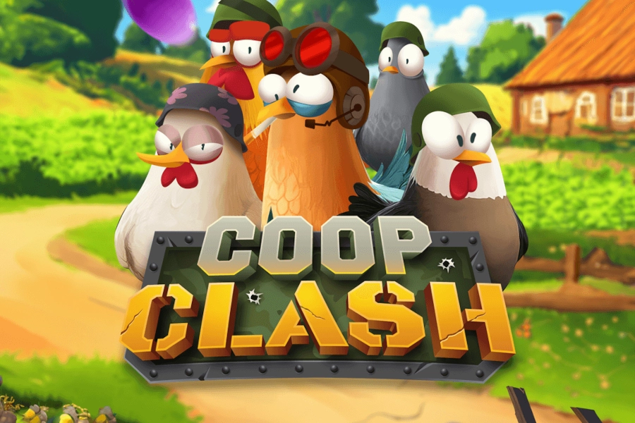 Coop Clash slot by Bullshark Games - 96.15% RTP