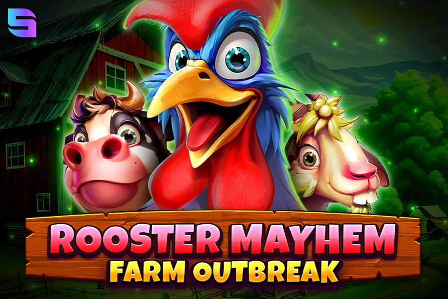 Rooster Mayhem Farm Outbreak slot by Spinomenal