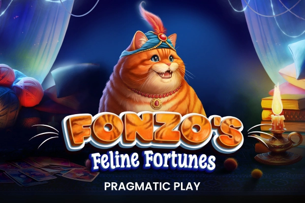 Fonzo's Feline Fortunes slot by Pragmatic Play - 96.5% RTP