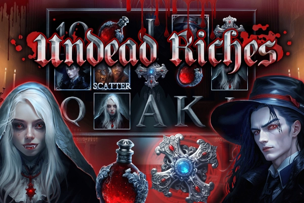 Undead Riches slot by HeronBYTE - 96% RTP