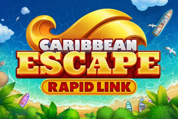 Caribbean Escape: Rapid Link slot by NetGame - 96.09% RTP