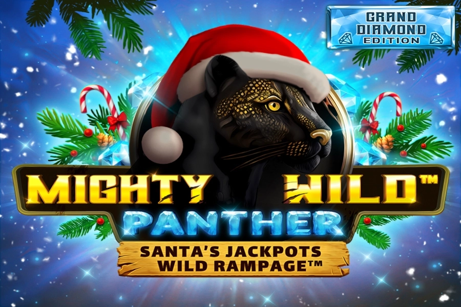 Mighty Wild: Panther Grand Diamond Edition Santa's Jackpots slot by Wazdan - 96.16% RTP