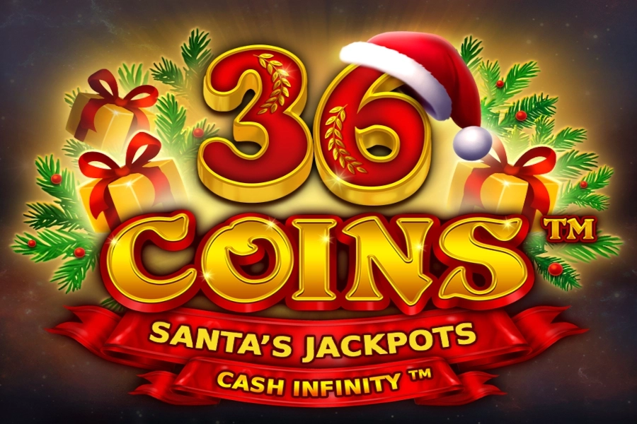 36 Coins Santa's Jackpots slot by Wazdan - 96.16% RTP
