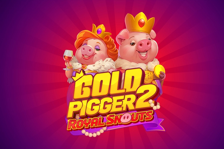 Gold Pigger 2 Royal Snouts slot by Fantasma Games - 96.09% RTP