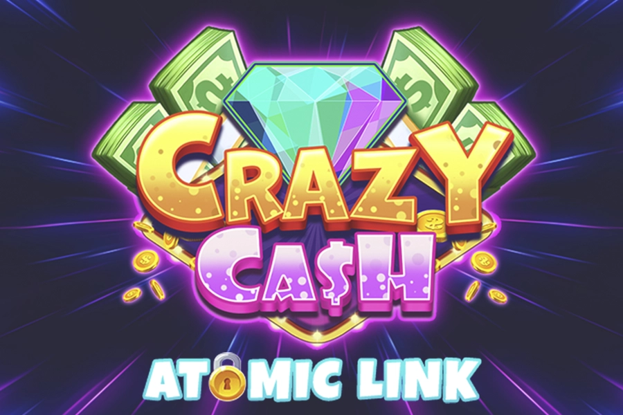 Crazy Cash slot by Atomic City - 96.11% RTP