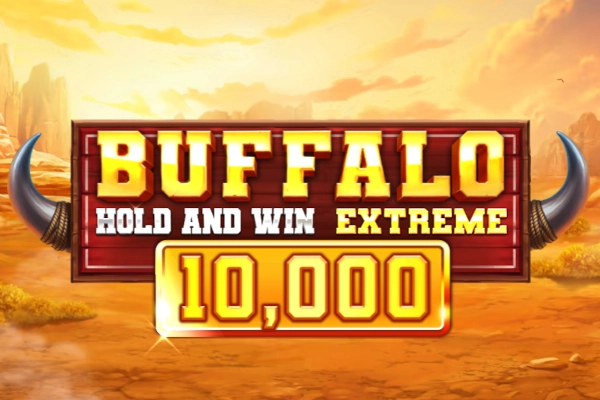 Buffalo Hold and Win Extreme 10,000 slot by Booming Games - 95.9% RTP
