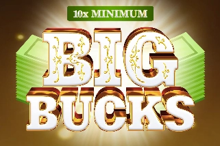 10x Minimum Big Bucks slot by Spinberry - 93.15% RTP
