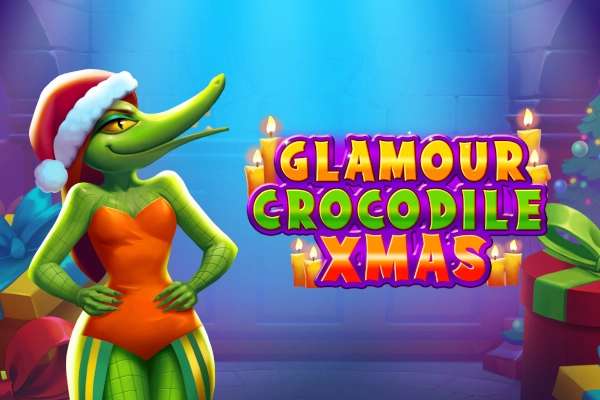 Glamour Crocodile Xmas slot by Onlyplay - 95.5% RTP