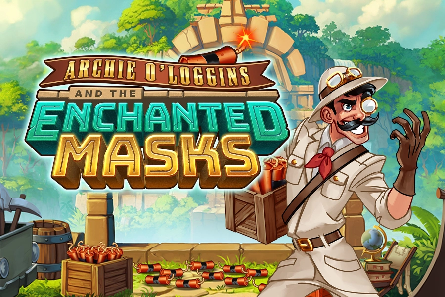 Archie O'Loggins and the Enchanted Masks slot by Thunderkick - 94.16% RTP