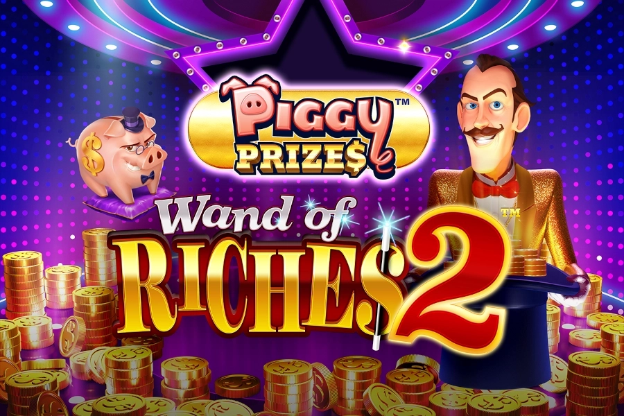 Piggy Prizes: Wand of Riches 2 slot by Greentube - 93.7% RTP