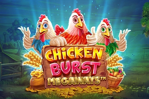 Chicken Burst Megaways slot by Wizard Games - 96.35% RTP