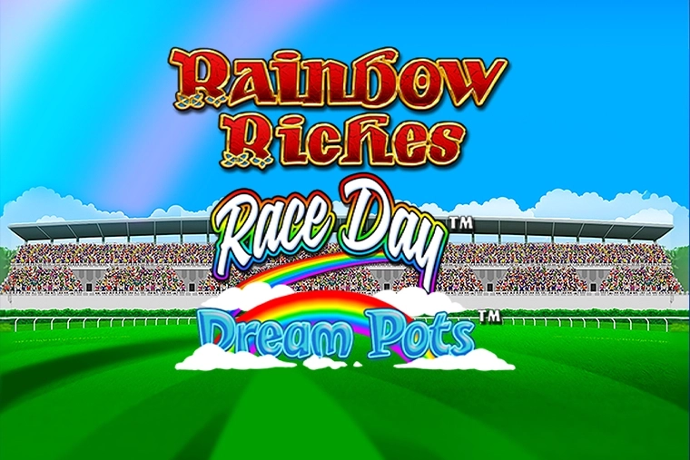 Rainbow Riches Race Day Dream Pots slot by Light & Wonder