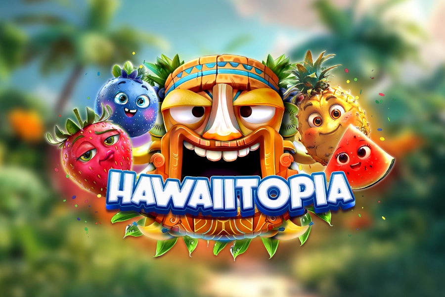 Hawaiitopia slot by Red Rake Gaming - 95.3% RTP