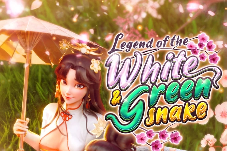 Legend of the White & Green Snake slot by Naga Games - 96.14% RTP